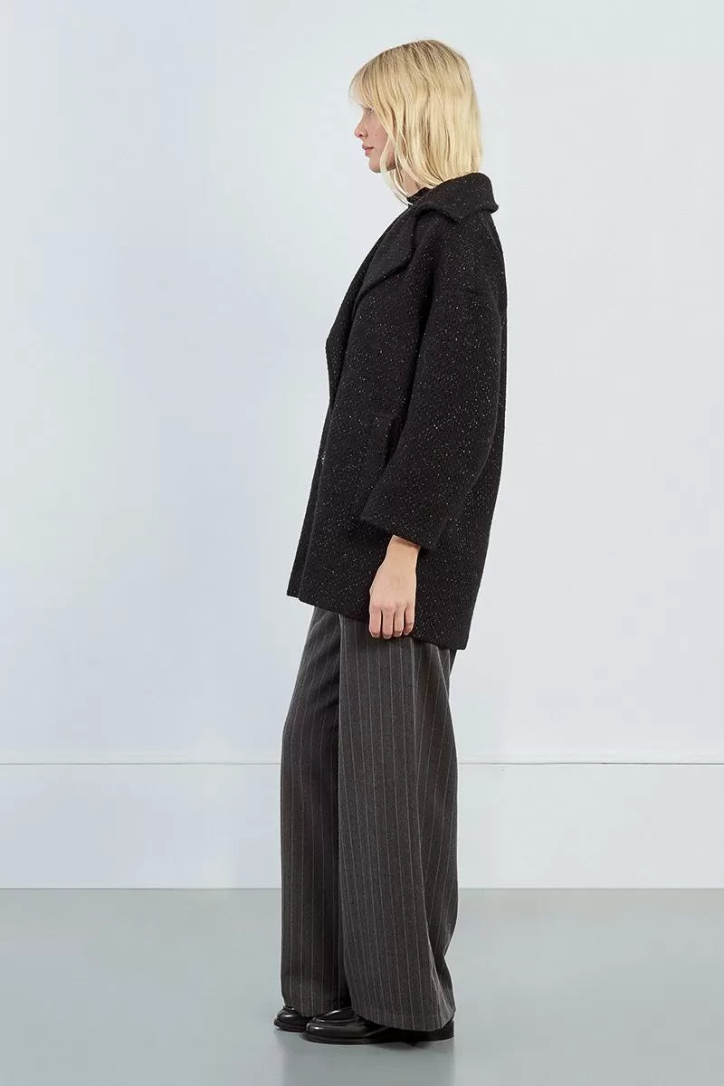 Molly Braken donna cappotto TL440BDH I25 ASHDARKGREY