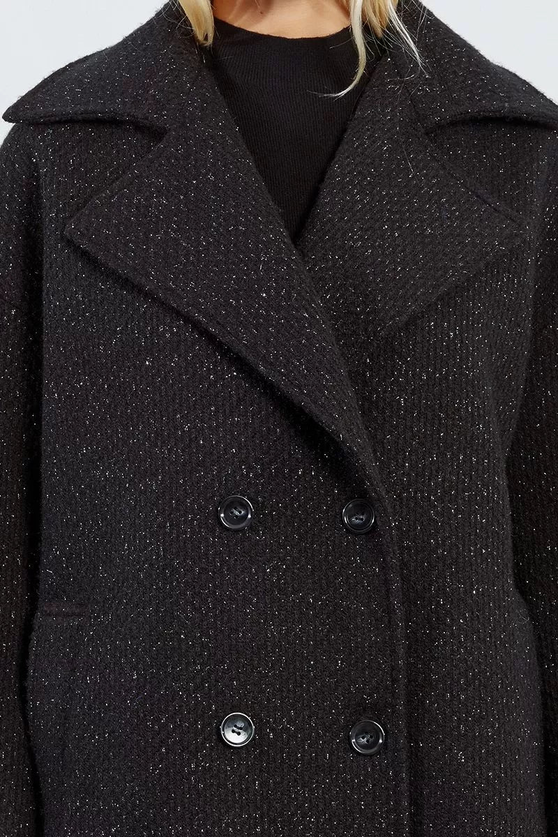Molly Braken donna cappotto TL440BDH I25 ASHDARKGREY
