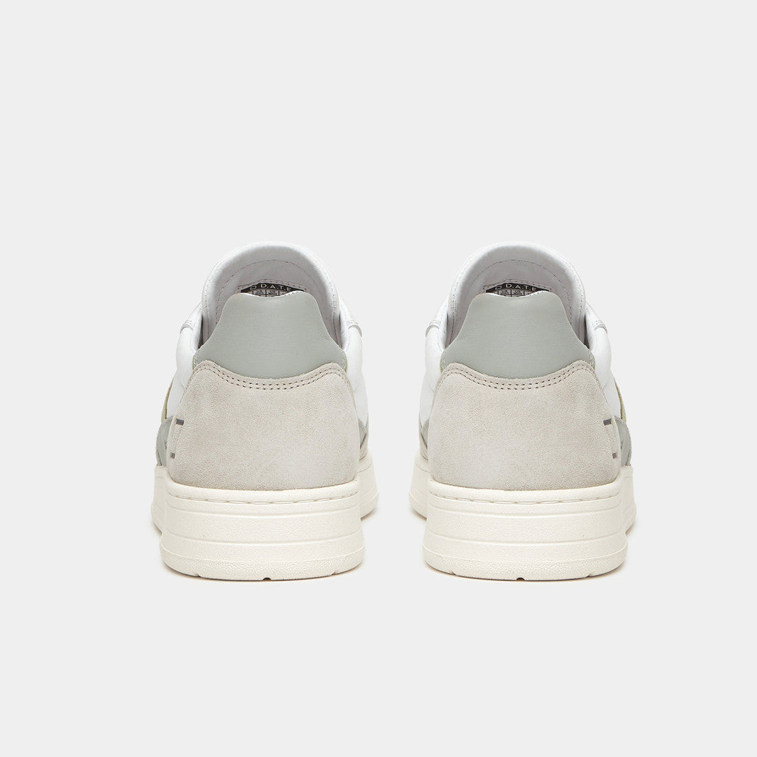 D.A.T.E. Uomo Scarpa Court 2.0 Vintage Calf White Sage M401-C2-VC-HA