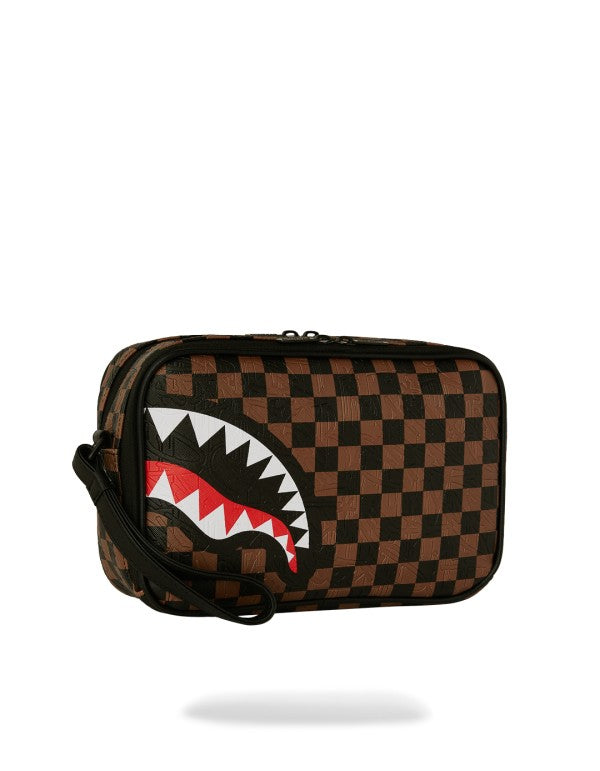 Sprayground uomo borsa CHECK 2 EMBOSS TOILETRY BAG