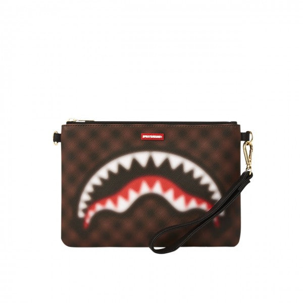 sprayground uomo pochette 910b6847nsz  shark in paris blur