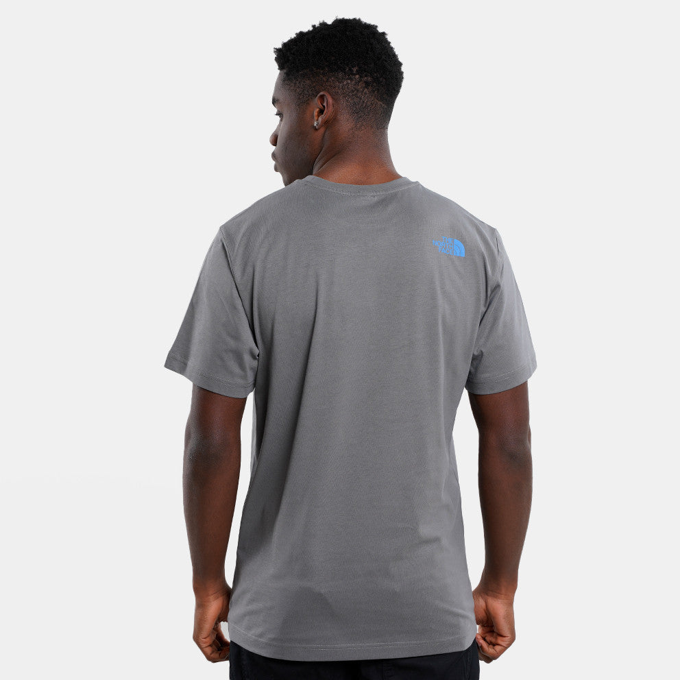 The North Face uomo t-shirt Fine NF0A87ND0UZ1 Grigio