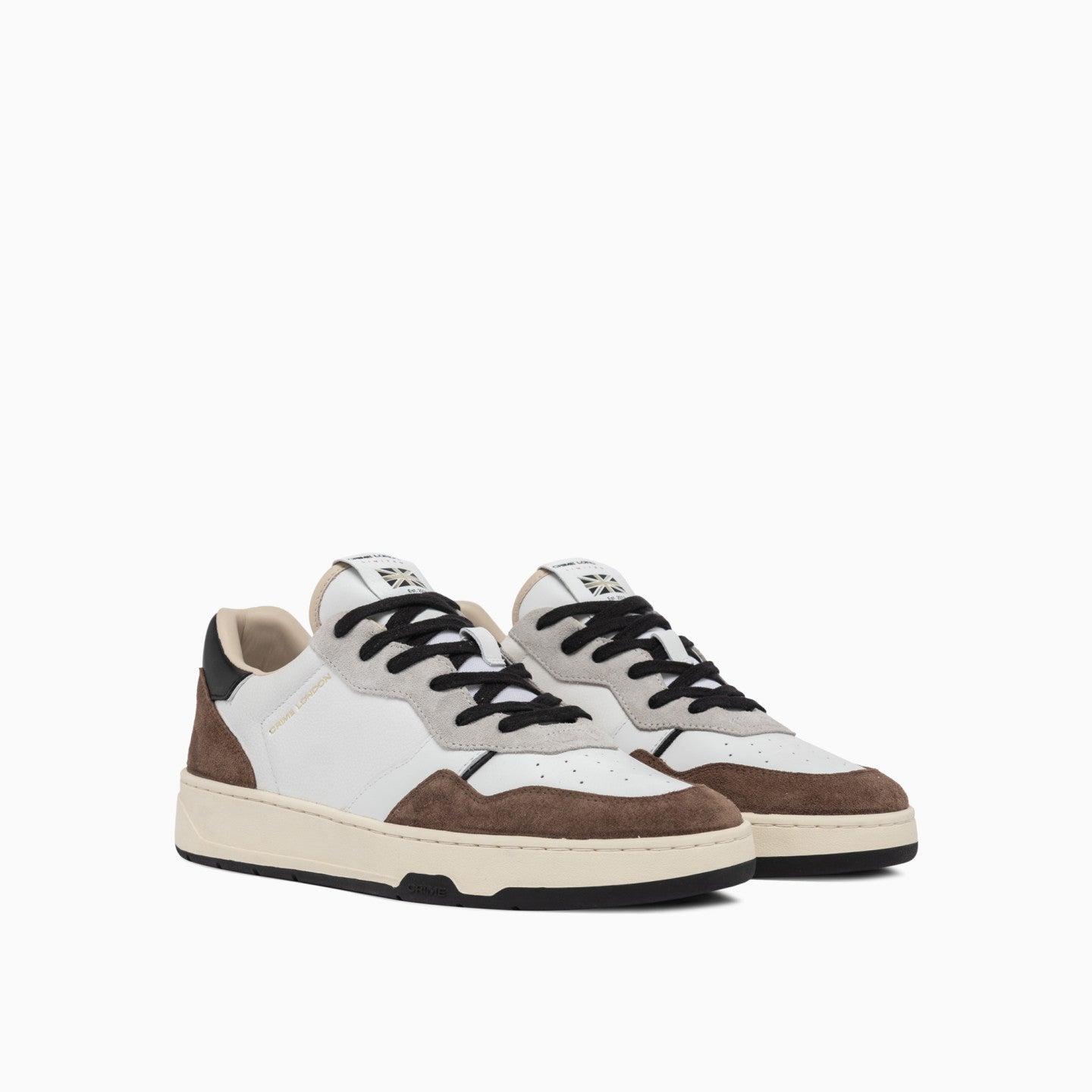 Crime uomo scarpa Timeless Sarck Coffee 15300AA7B