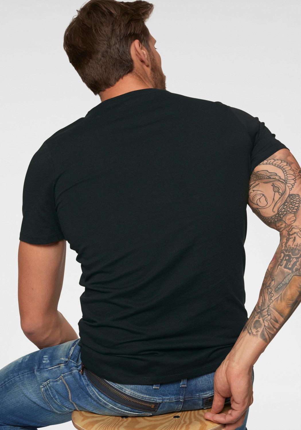 Jack & jones uomo t-shirt organic basic 12156101