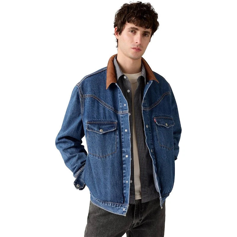 Levi's uomo giubbino Western Shorthorn Trk 02WN-0000