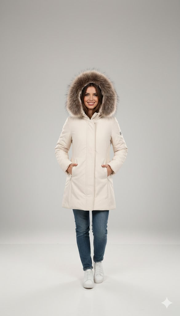 Yes Zee donna cappotto Trench O075NU00 0245