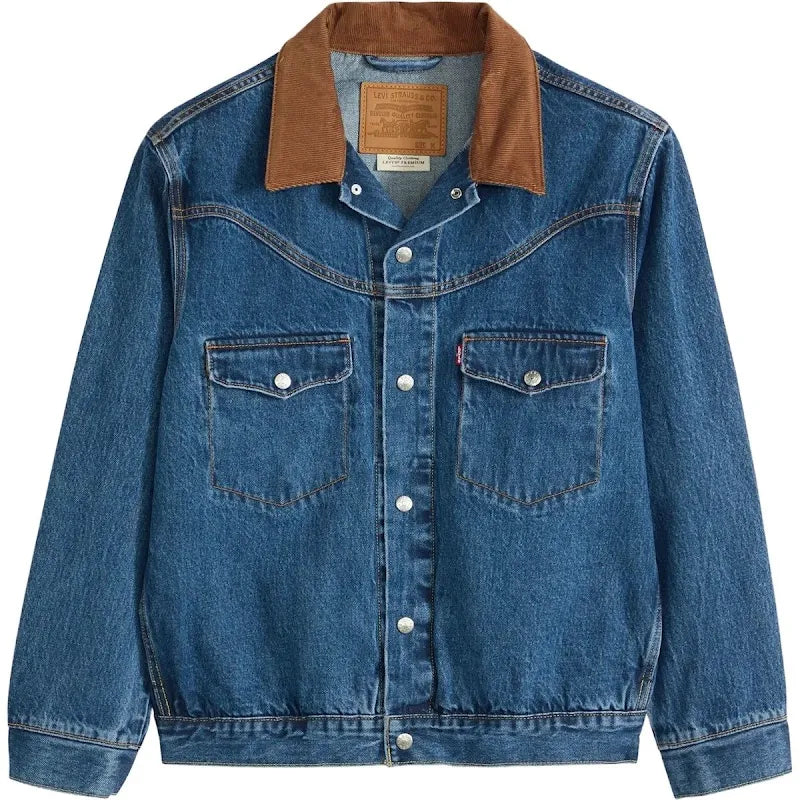 Levi's uomo giubbino Western Shorthorn Trk 02WN-0000