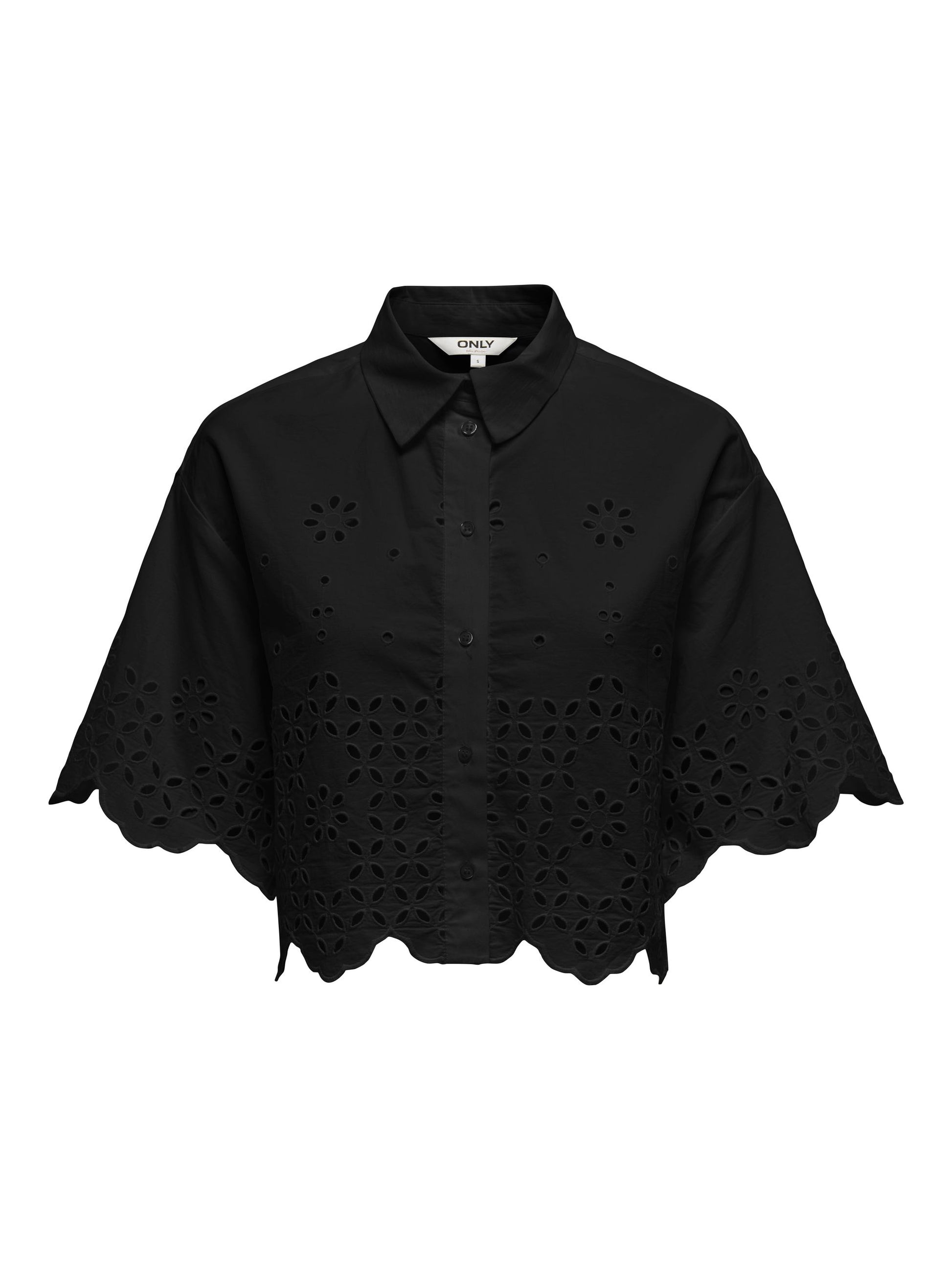 Only donna camicia Mine Life 15345017 Black