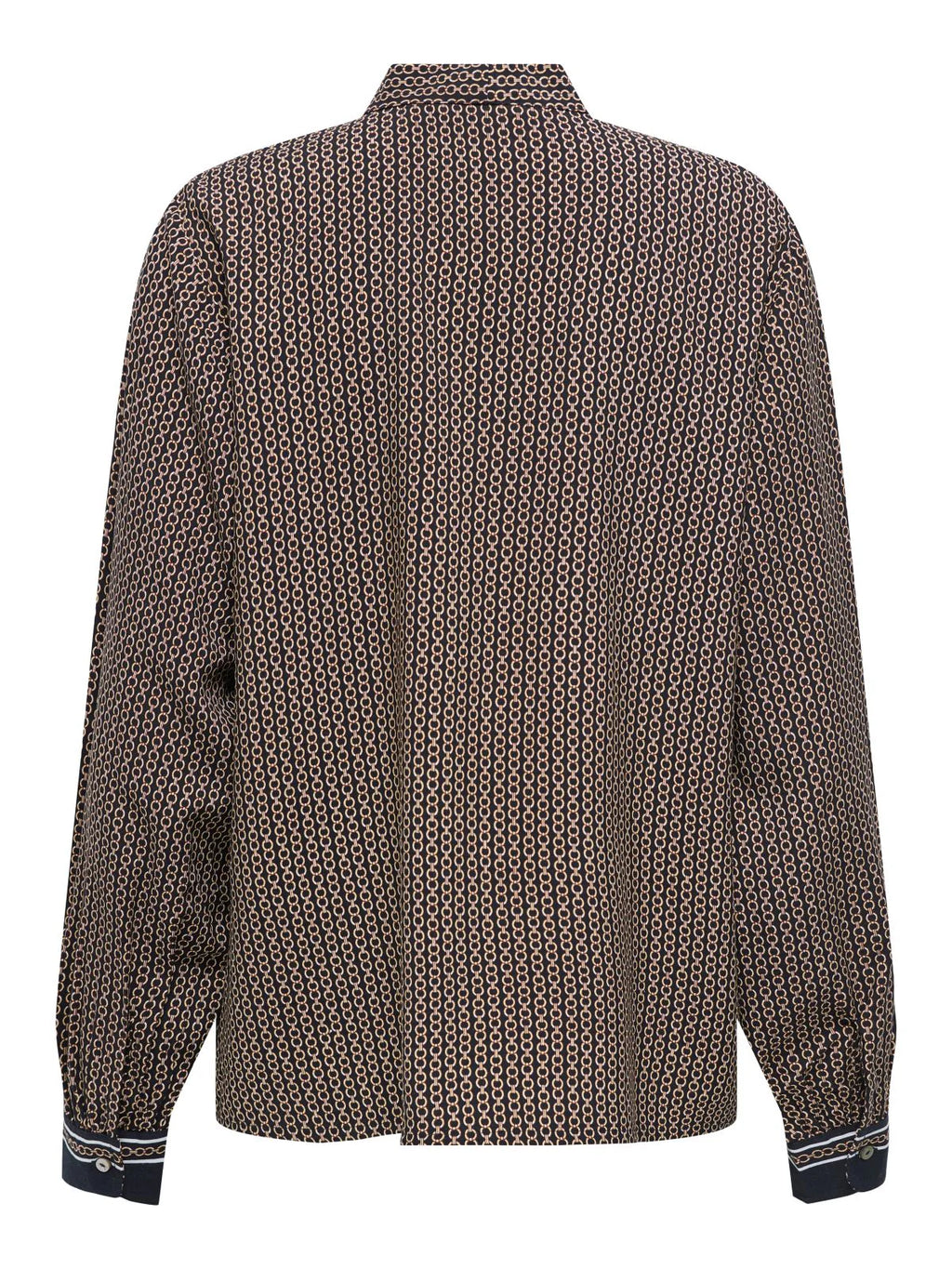 Only donna t-shirt Veda Border 15357486 Black