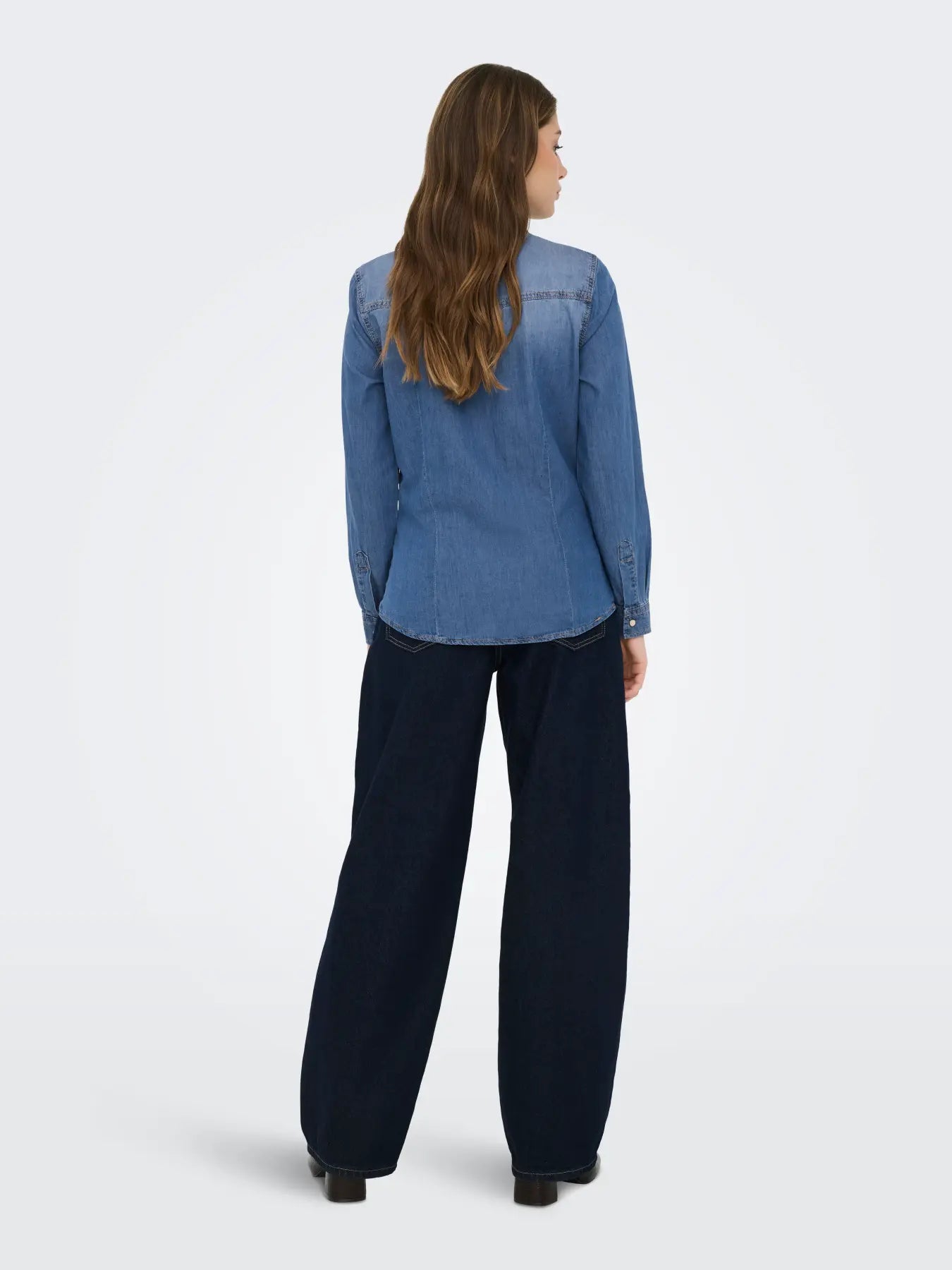 Only donna camicia Alexa Denim 15315185 noos