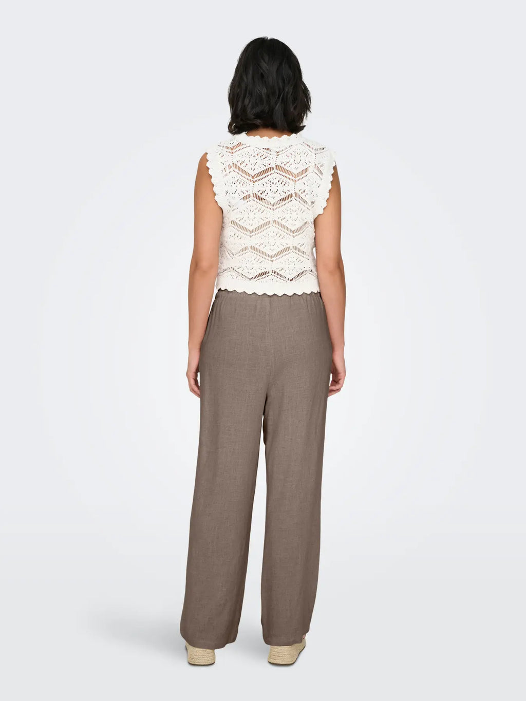 Only donna pantalone SIESTA PULL-UP LINEN 15322263