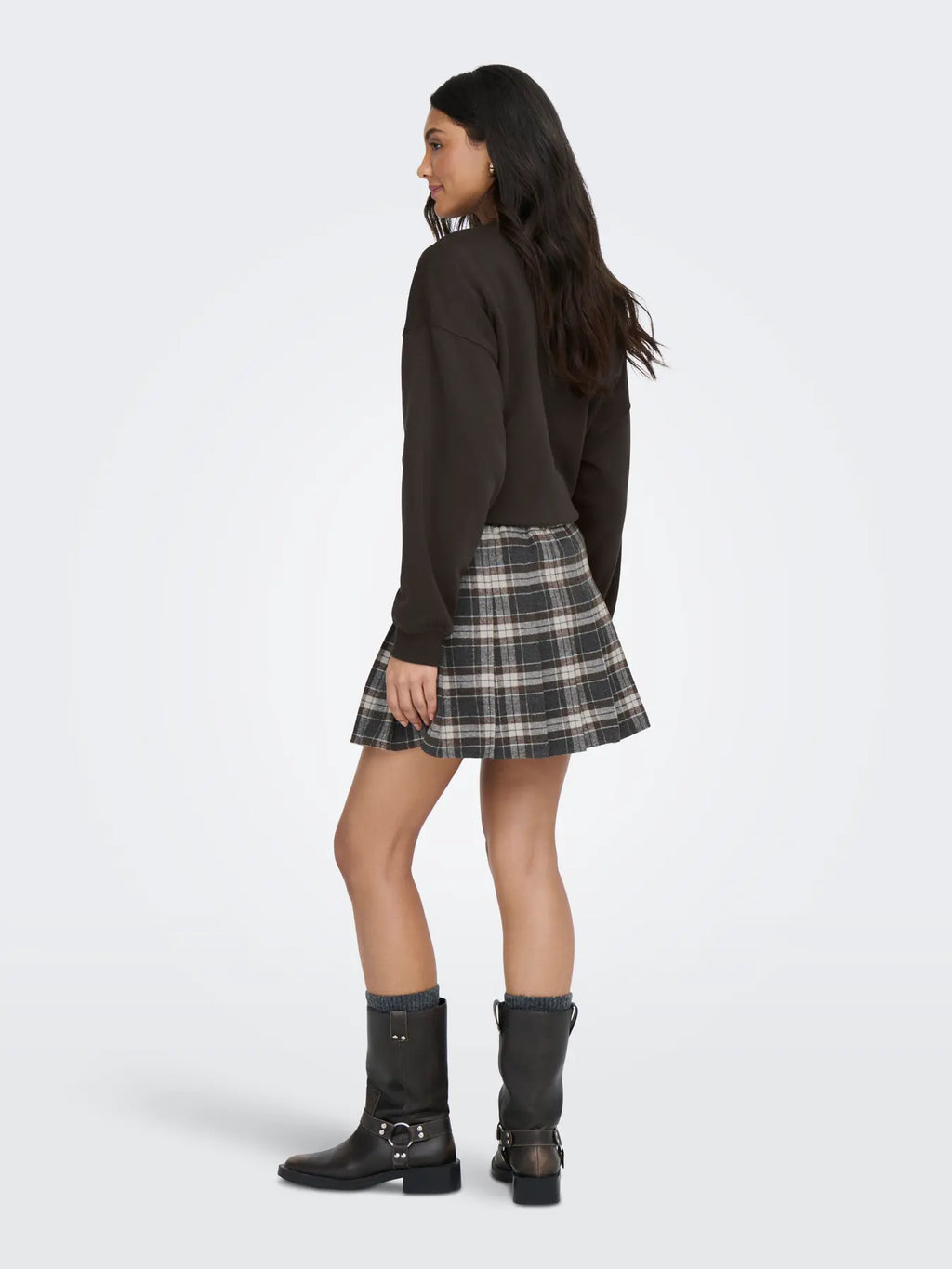 Only short CHELSEA SKORT 15328841 Black white