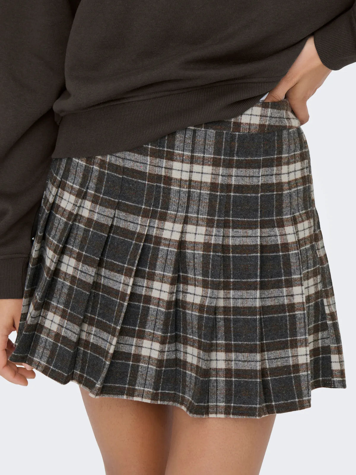 Only short CHELSEA SKORT 15328841 Black white
