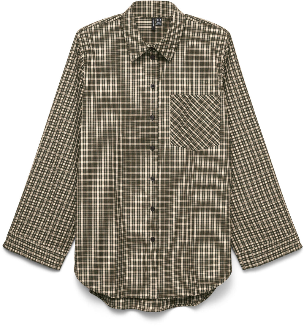 Vero Moda camicia KARA 10351600 Chocolate Tort