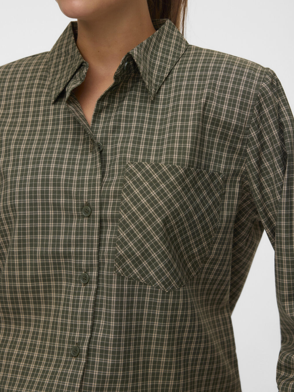 Vero Moda camicia KARA 10351600 Chocolate Tort