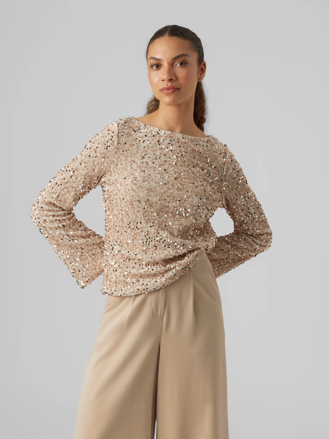Vero moda donna t-shirt bella 10298495