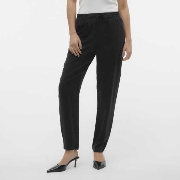 Vero Moda donna pantalone Harper Tapered Pull On 10283707 Black