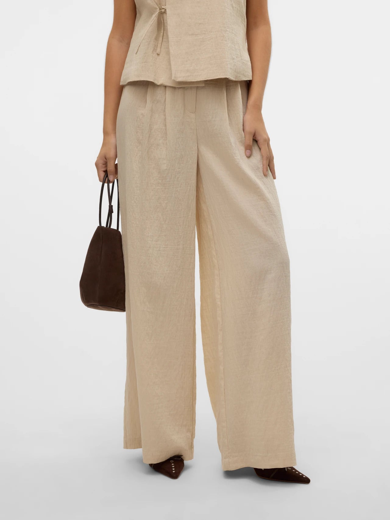 Vero Moda donna pantalone Fea Palazzo 10326937