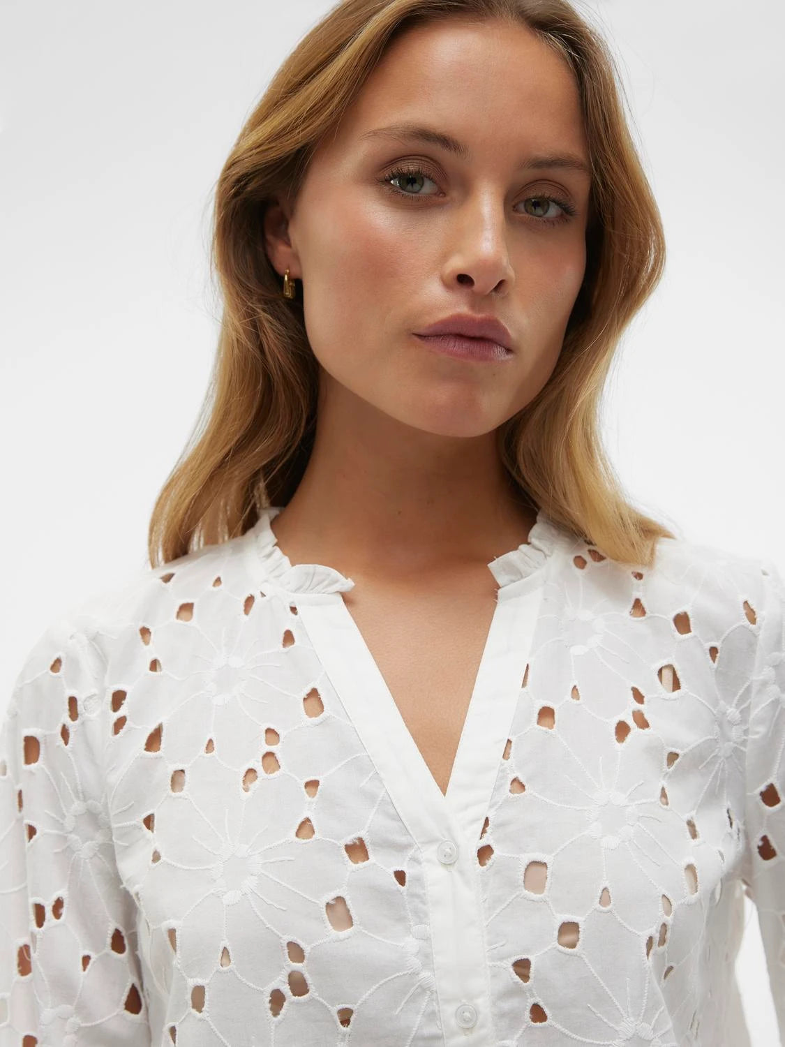 Vero Moda donna camicia Mida 10303333 Snow White