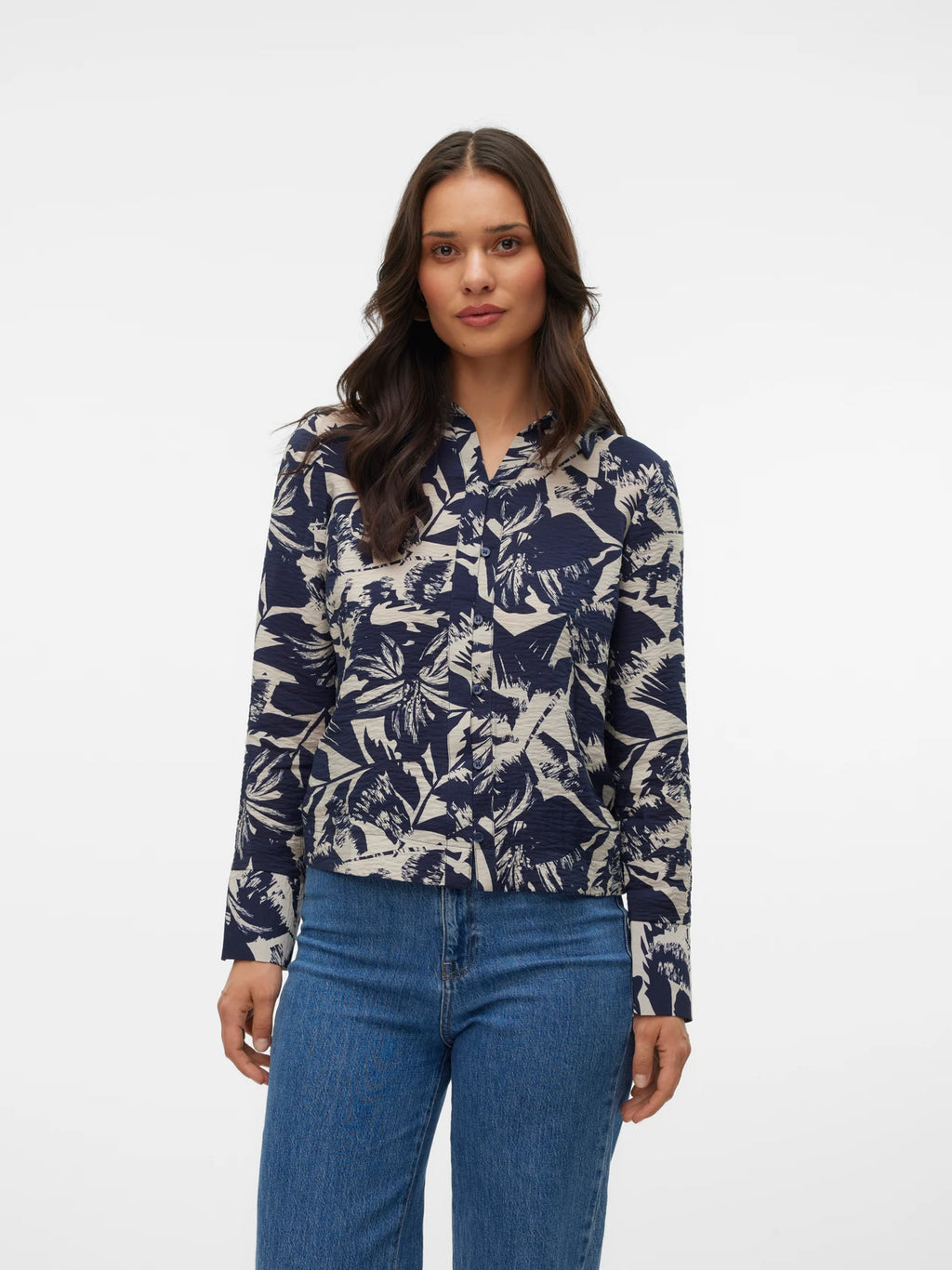 Vero Moda donna camicia Josie Detail 10306941 Navy Blazer