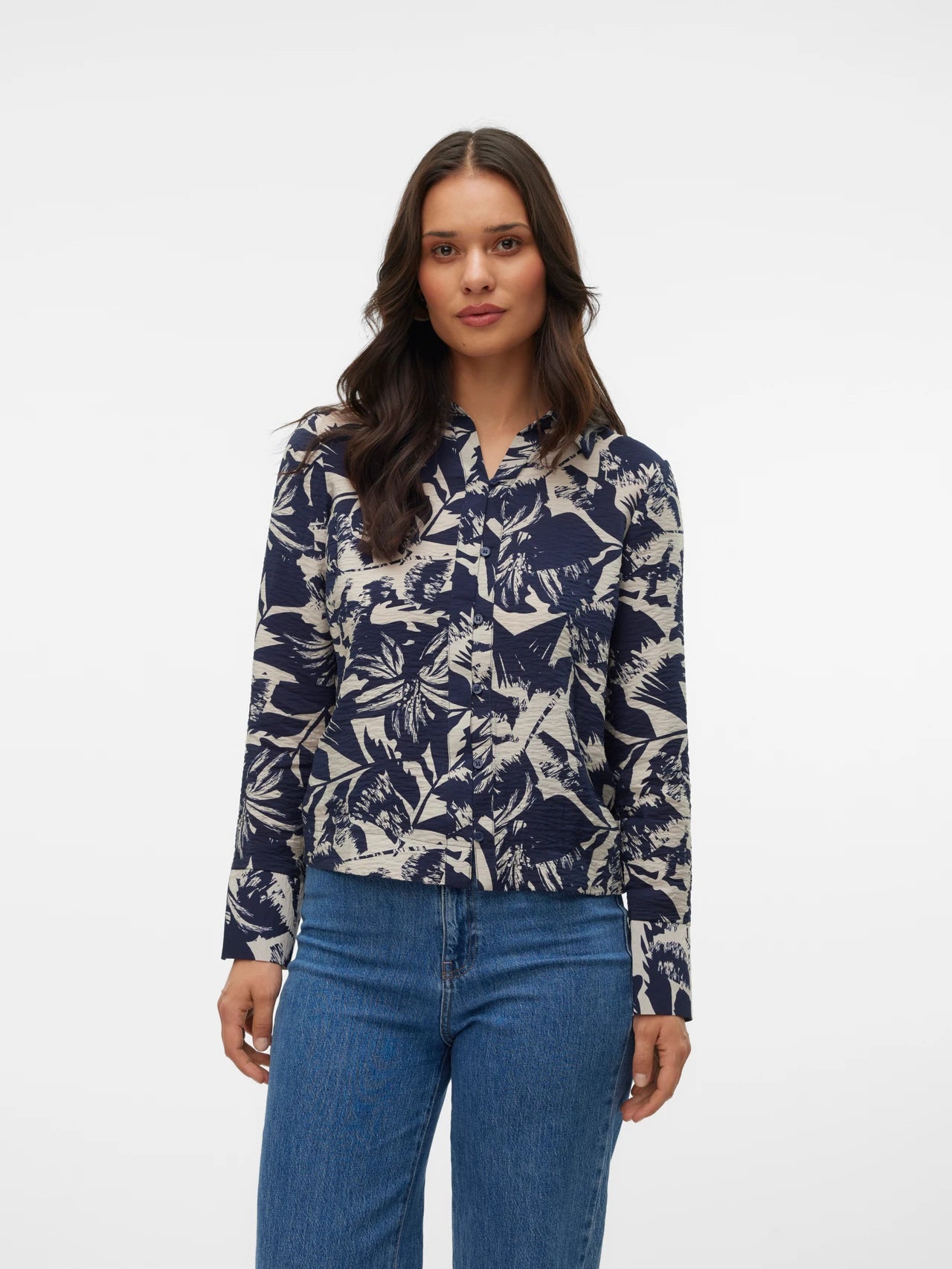 Vero Moda donna camicia Josie Detail 10306941 Navy Blazer