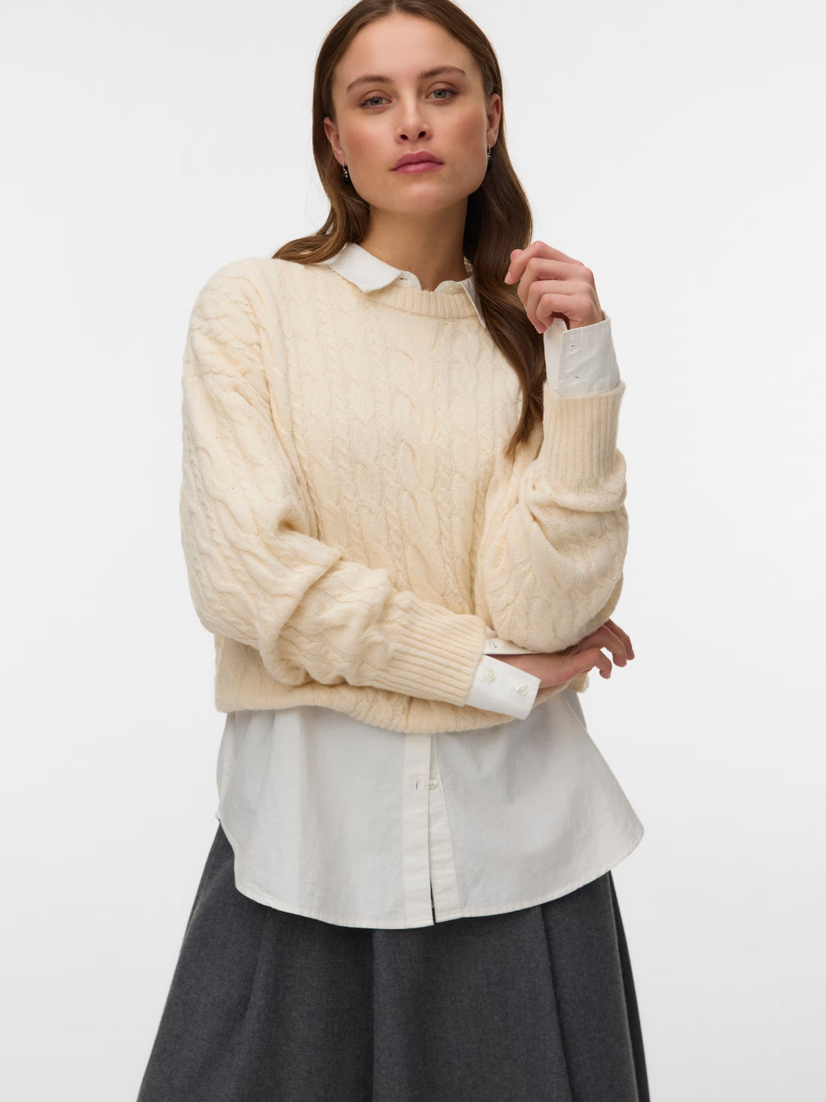 Vero Moda maglia SEQUOIA 10348376 Birch