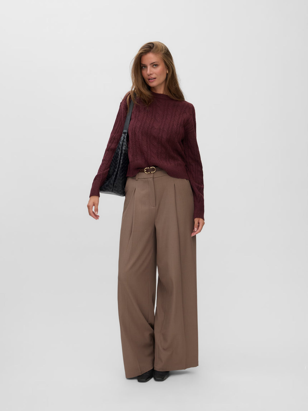 Vero Moda maglia SEQUOIA 10348376 Windsor Wine