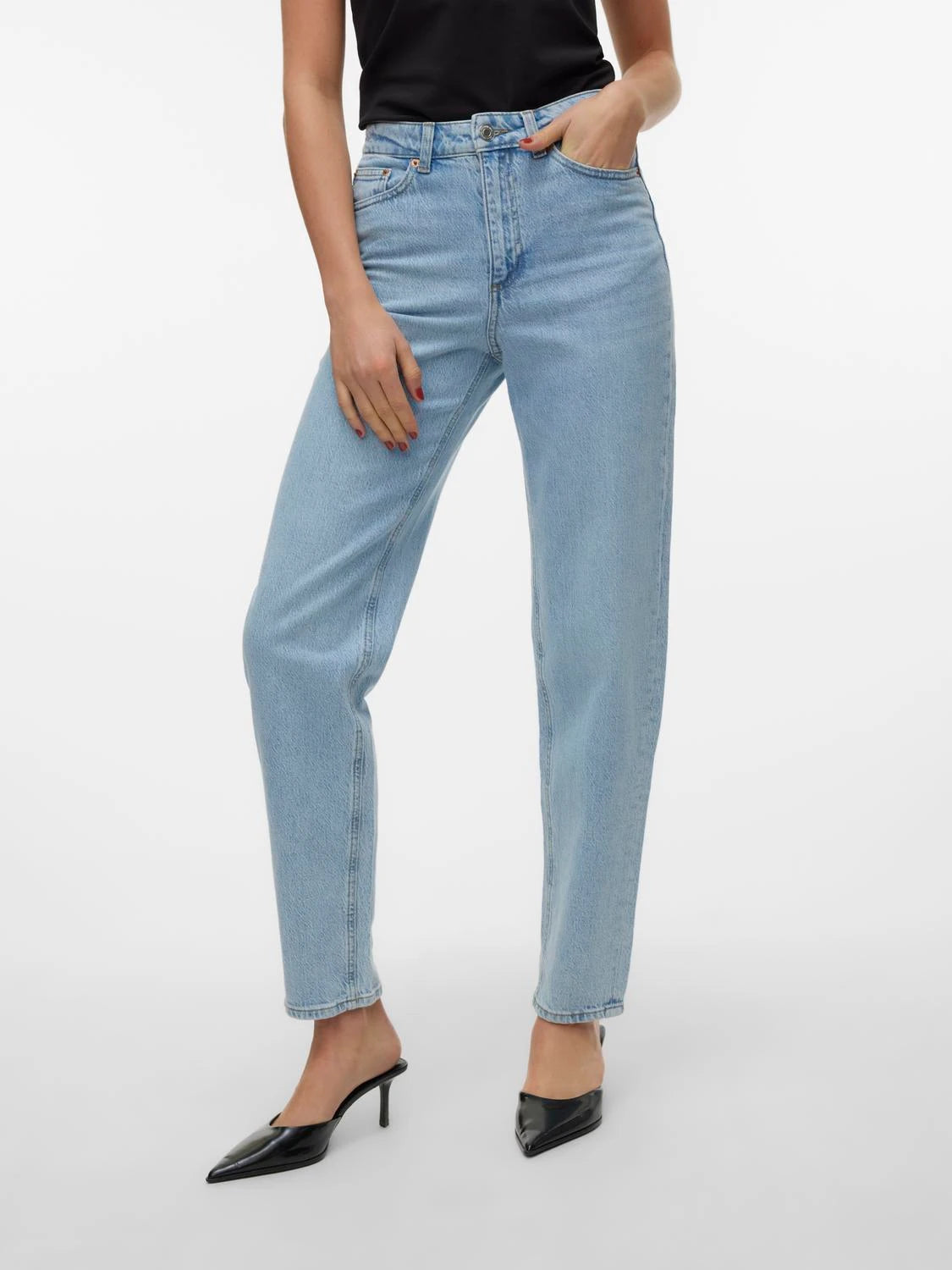 Vero Moda donna jeans Tessa mom RA389 10302290 Light Blue Denim