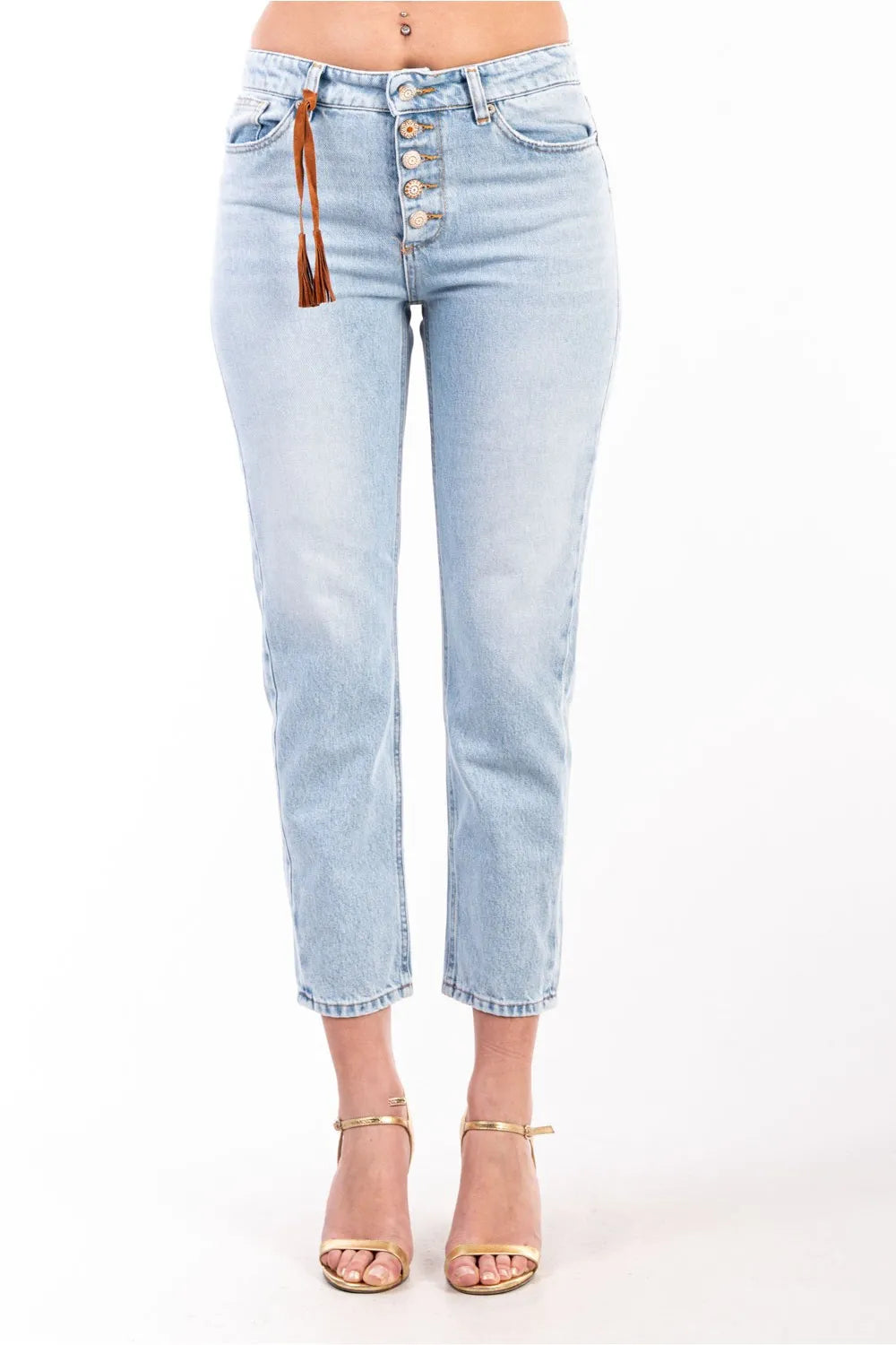 Vicolo donna jeans DB5032 denim chiaro