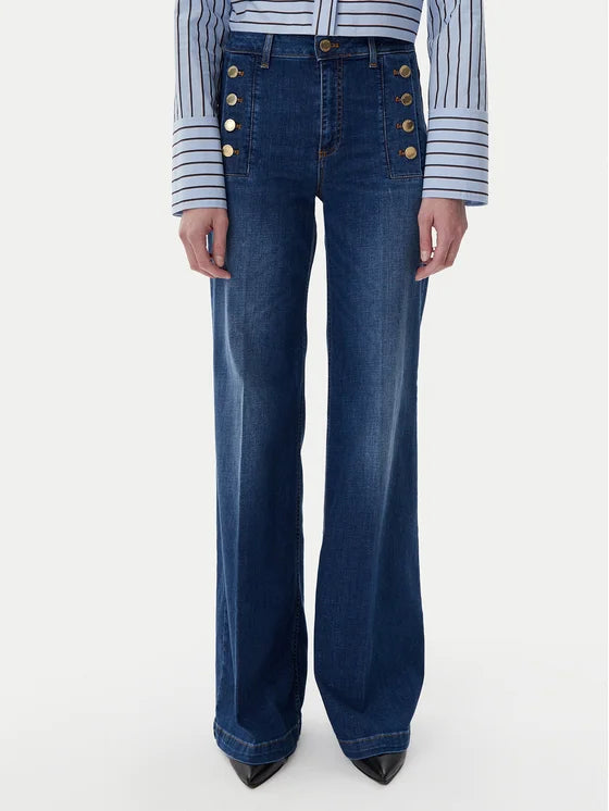 Vicolo donna jeans DD5078 Denim Blu