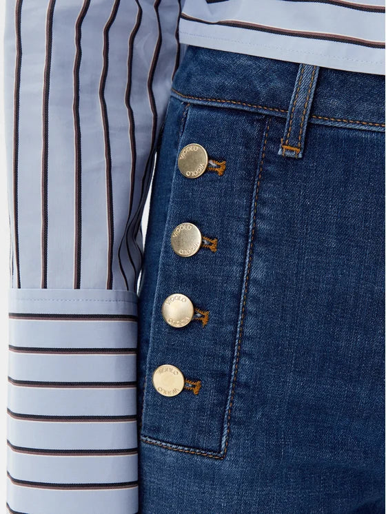 Vicolo donna jeans DD5078 Denim Blu