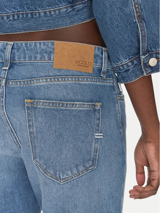 Vicolo donna jeans DD5089 Denim Chiaro