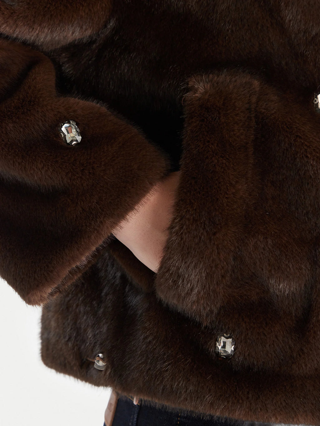 Vicolo donna cappotto TF0047 FONDENTE