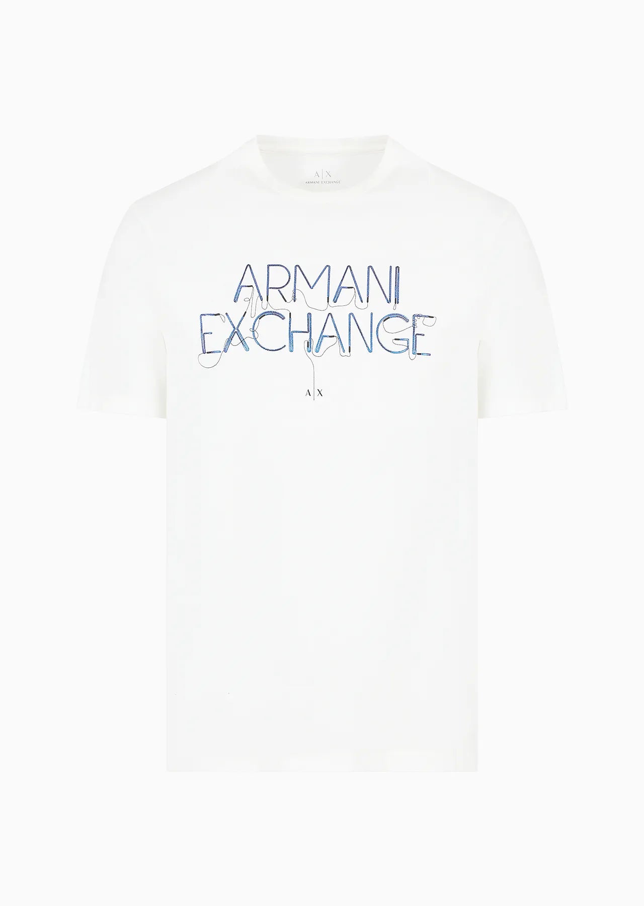 Armani Exchange uomo t-shirt 3DZTJF ZJH4Z 1116 colore Bianco