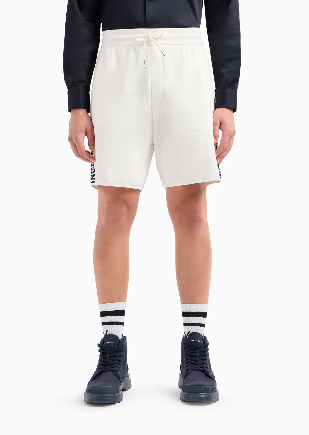 Armani Exchange uomo short 3DZSLA ZJLGZ 1116 Bianco