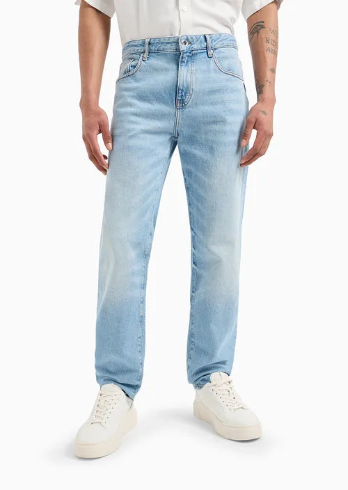 Armani Exchange uomo jeans 3DZJ13 Z1YFZ 1500 Denim chiaro