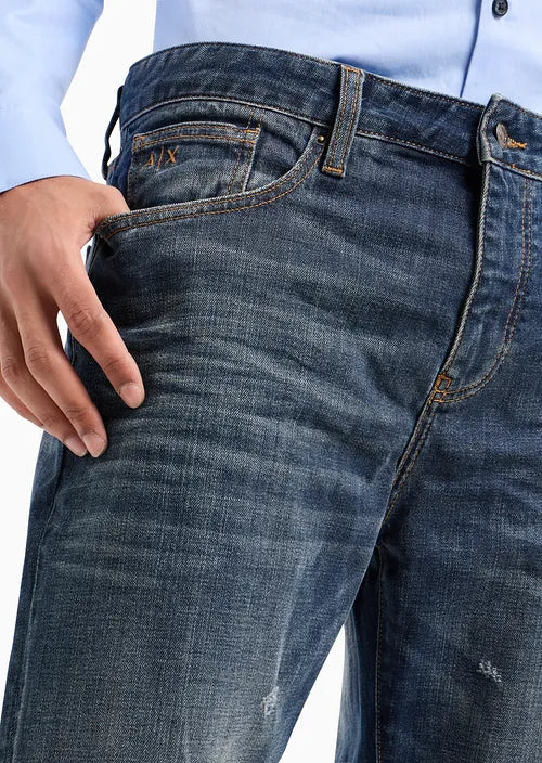 armani exchange uomo jeans 6DZJ13 Z1TXZ 1500