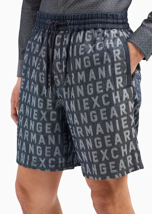 Armani Exchange uomo short in denim 3DZSD1 Z1WAZ 05HC