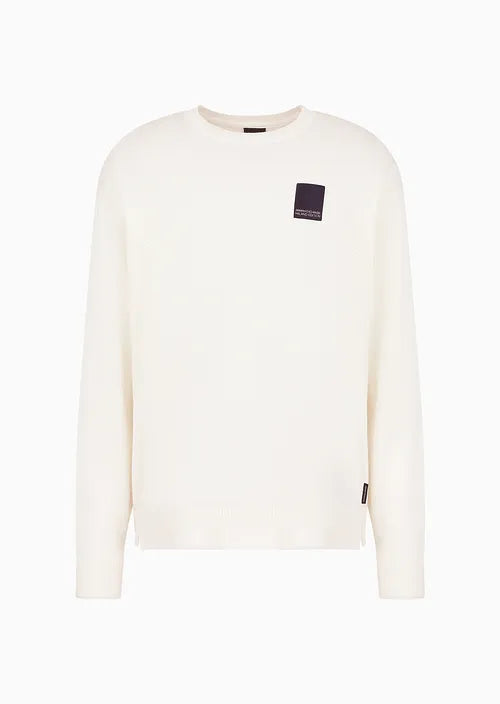 Armani Exchange uomo maglia 3DZM1G ZMX8Z 1116 Bianco