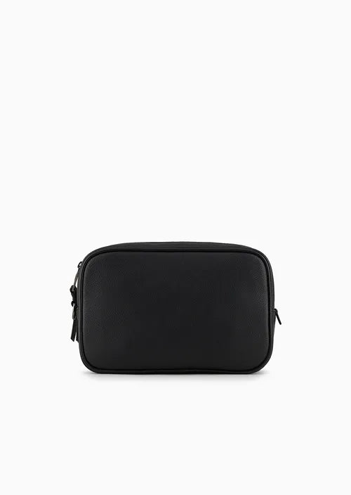 armani exchange beauty case 958446 CC830 00020 Nero