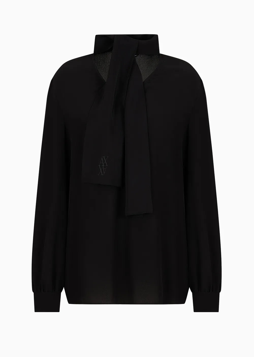 armani exchange donna blusa 6DYH04 YN6UZ 1200 Nero