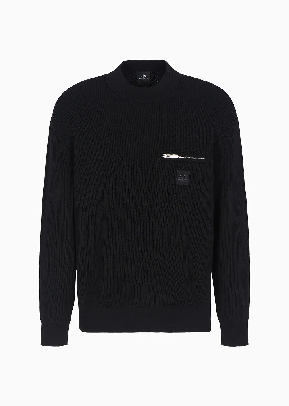 armani exchange uomo maglia XM000029 AF10348 UC001 Nero