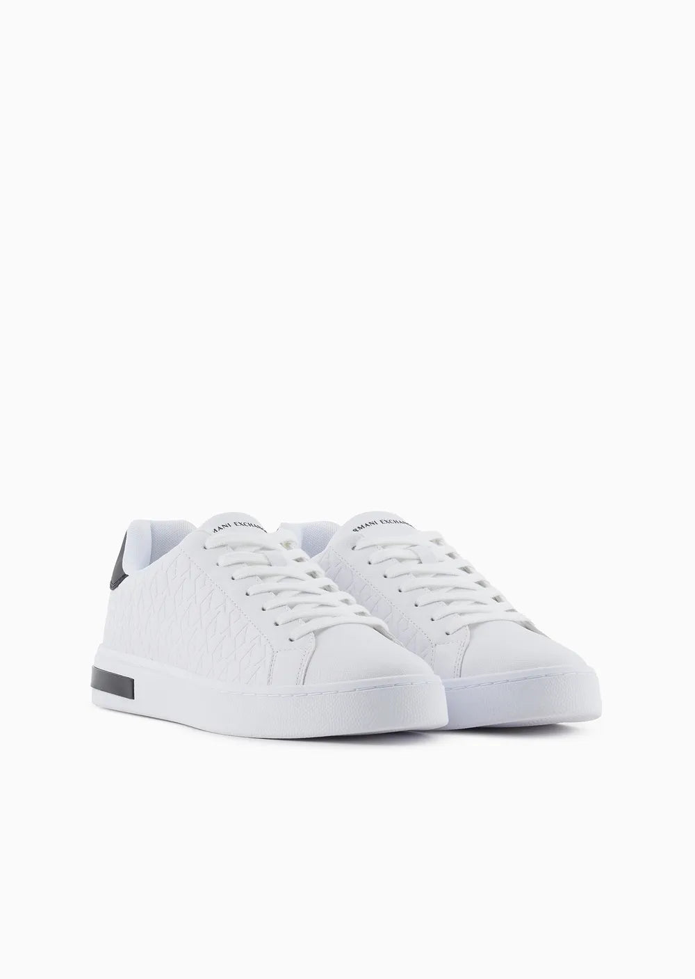 armani exchange uomo scarpa XM000140 AF11916 M0028 Bianco