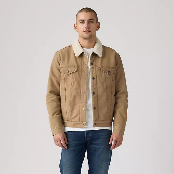 Levi's uomo giubbino Type 3 Sherpa Trucker 6365-0305