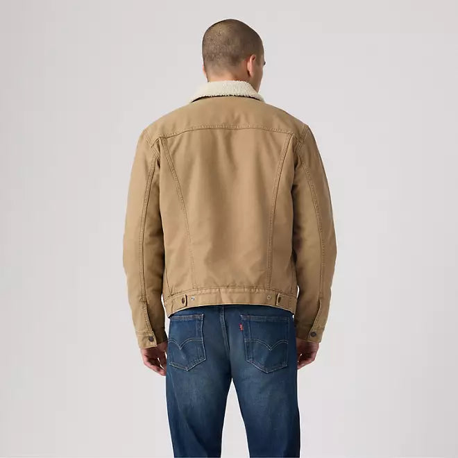 Levi's uomo giubbino Type 3 Sherpa Trucker 6365-0305