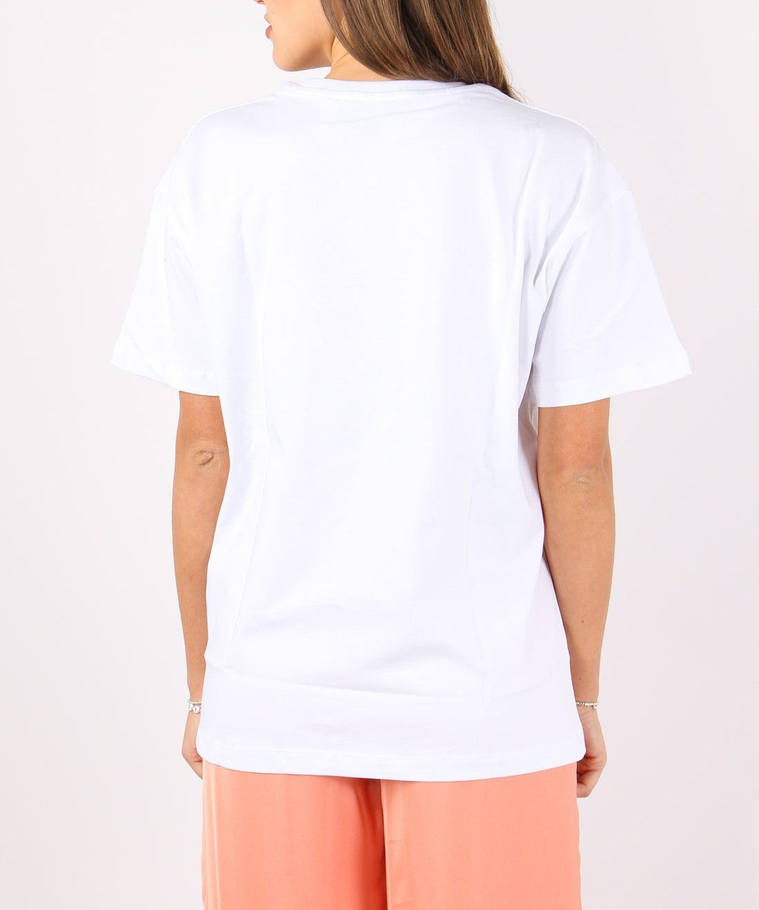 Gaelle donna t-shirt GAABW04530 - PTTS0037 - BI01 bianco