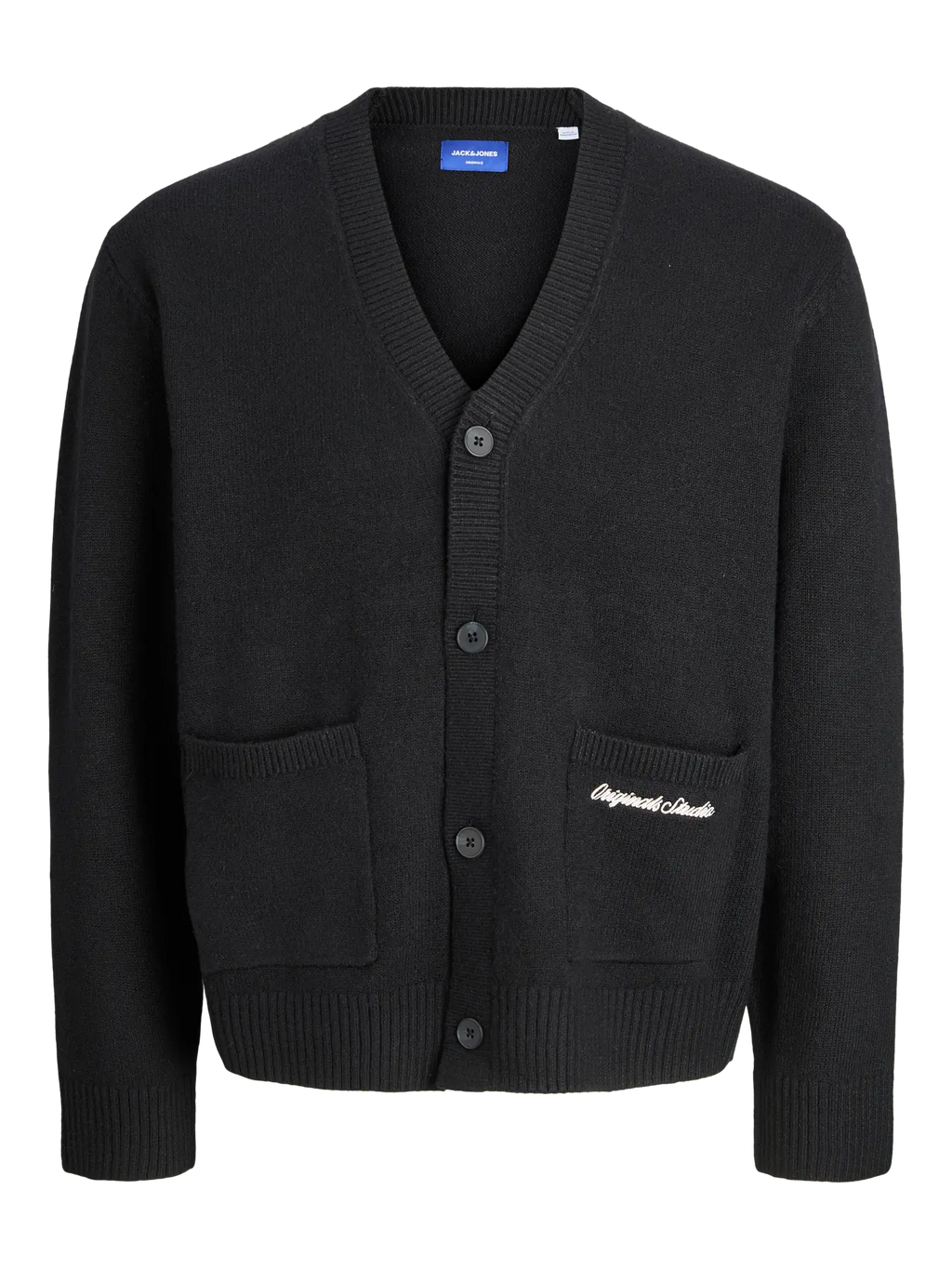 Jack & Jones uomo cardigan Norrebro 12282732 Black