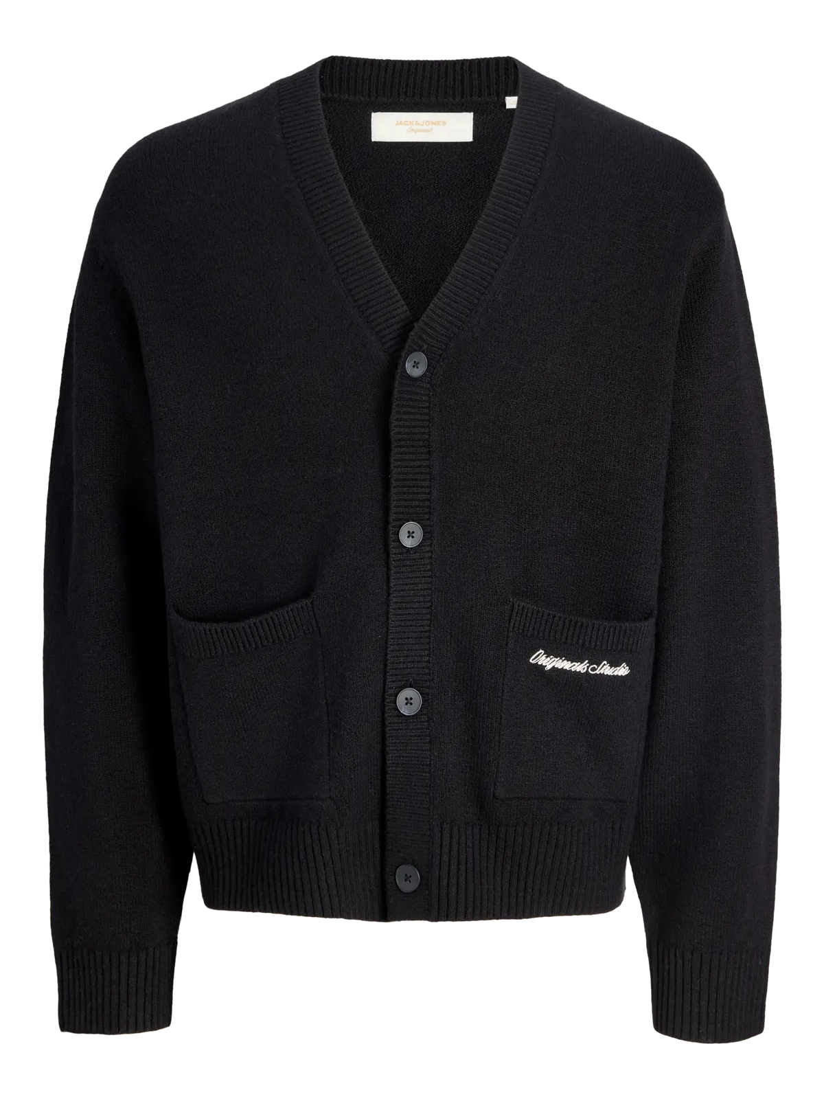 Jack & Jones cardigan NORREBRO 12282732 BLACK