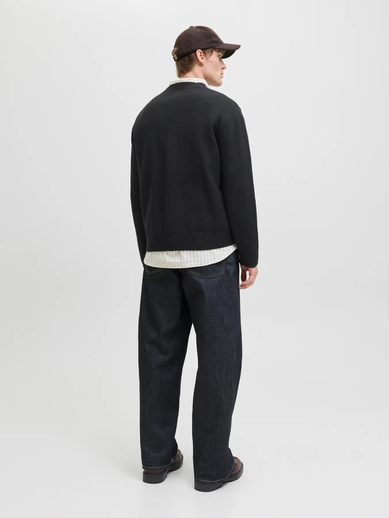 Jack & Jones uomo cardigan Norrebro 12282732 Black