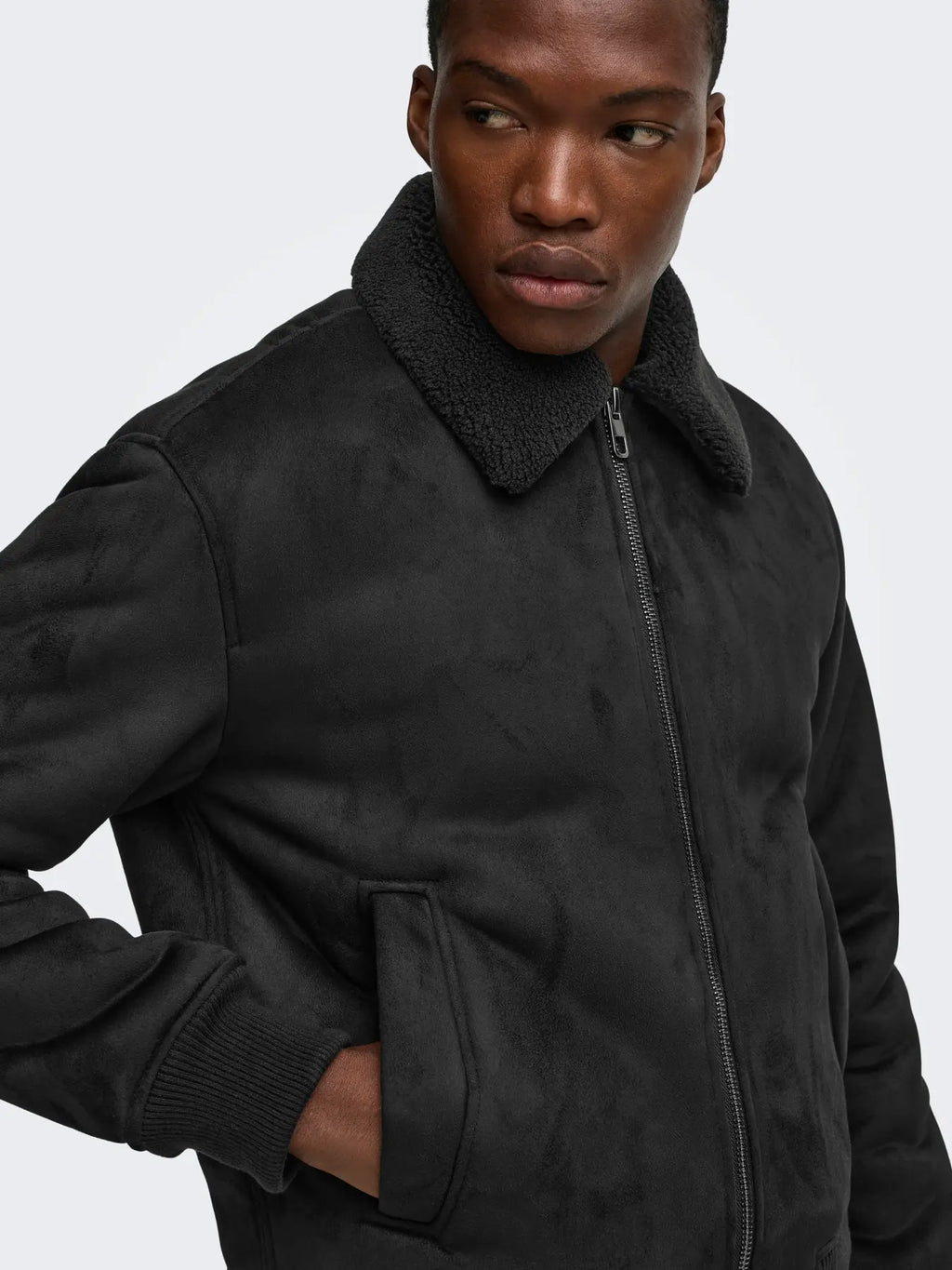 Only&Sons giubbino SPENCER SHEARLINGER 22038797